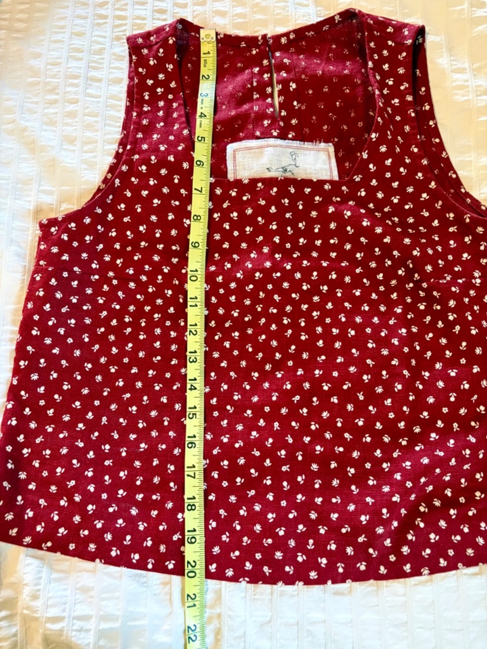notPERFECTLINEN bay top - Picture 4 of 5